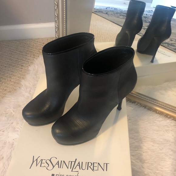 Yves Saint Laurent Shoes - YSL Tribtoo 80 MM ankle boot size 39